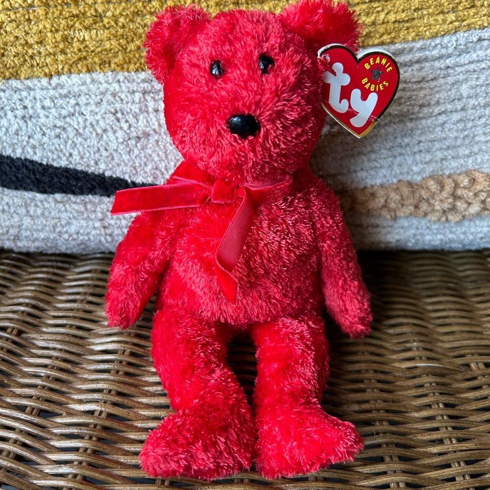 2/$30⚡️- TOY | Ty Beanie Baby Sizzle the bear 2001